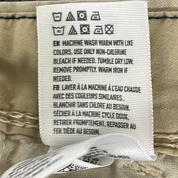 American Eagle Outfitters Men's Classic Next Level Flex Khaki Shorts Size 30 - Picture 5 of 8